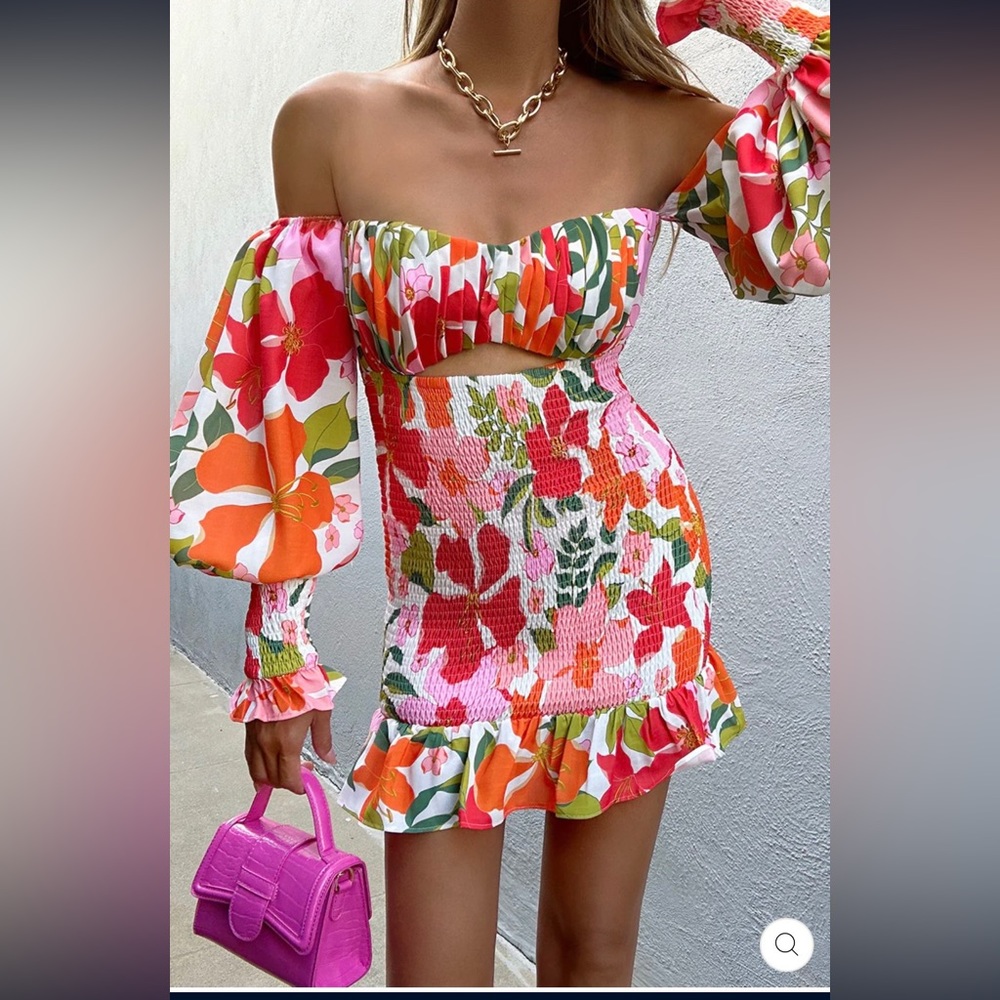 Mini dress- floral